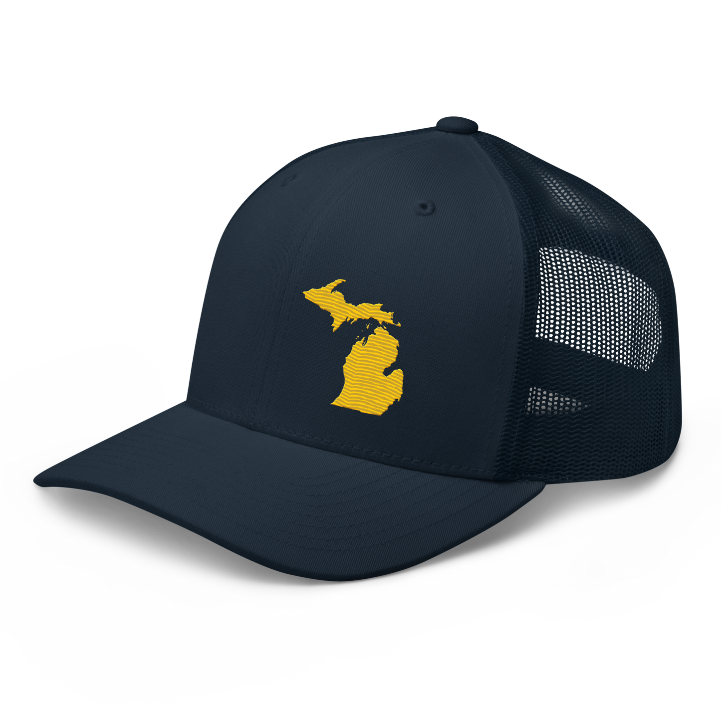 Michigan Trucker Hat | Maize Outline