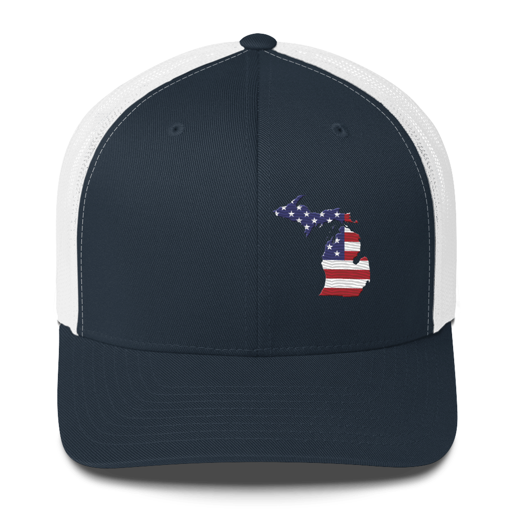 Michigan Trucker Hat (Patriot Edition)