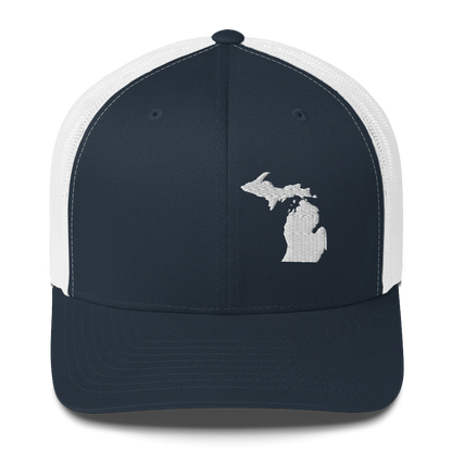 Michigan Trucker Hat (MI Outline)