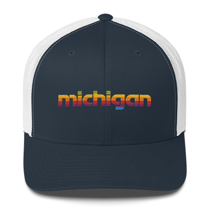 'Michigan' Trucker Hat | 80s Pomaceous Computer Parody