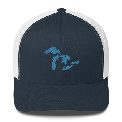 Great Lakes Trucker Hat | Traverse Blue