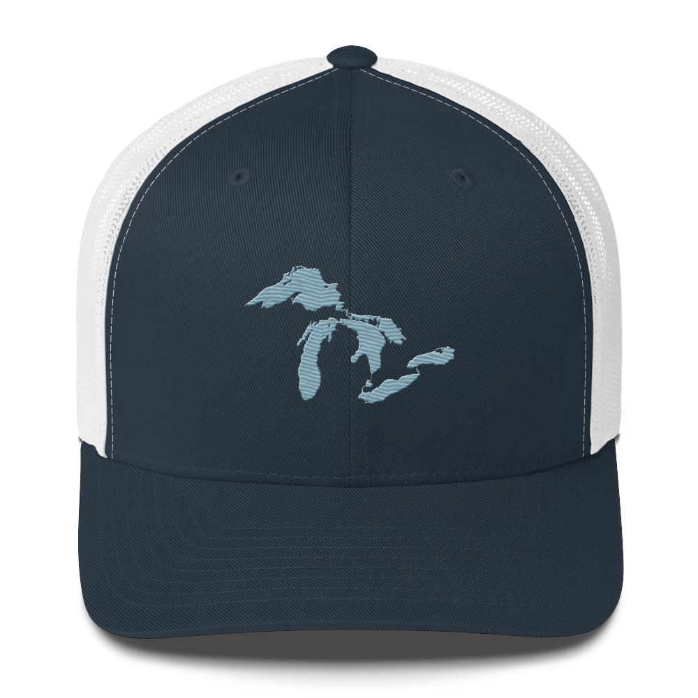 Great Lakes Trucker Hat | Opal Blue