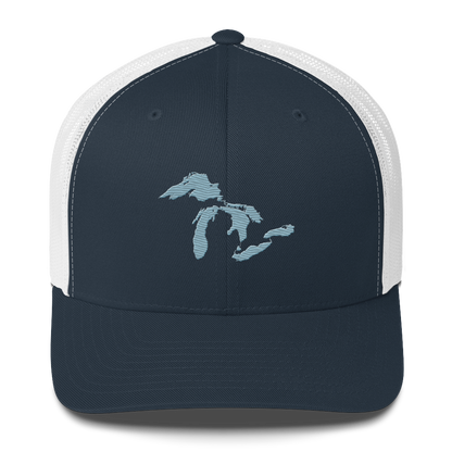 Great Lakes Trucker Hat | Opal Blue