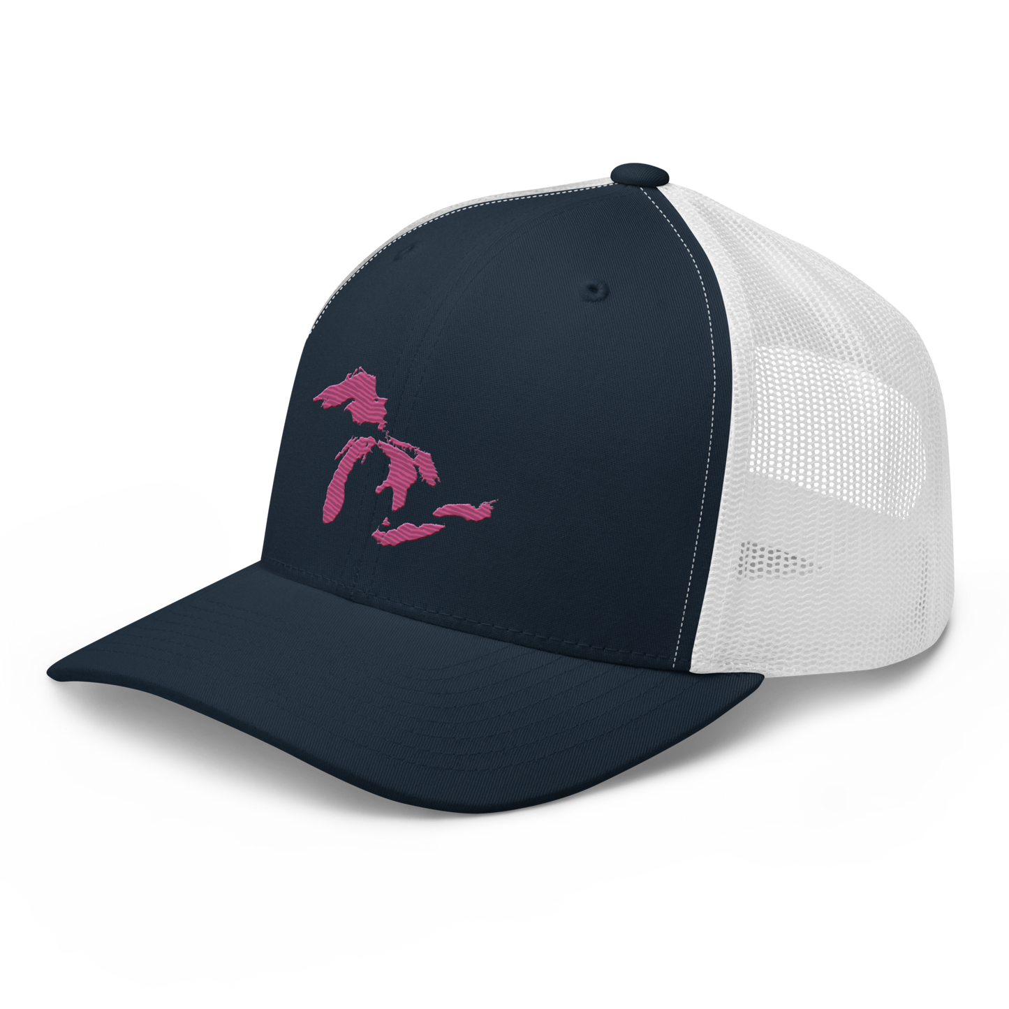 Great Lakes Trucker Hat (Apple Blossom Pink)