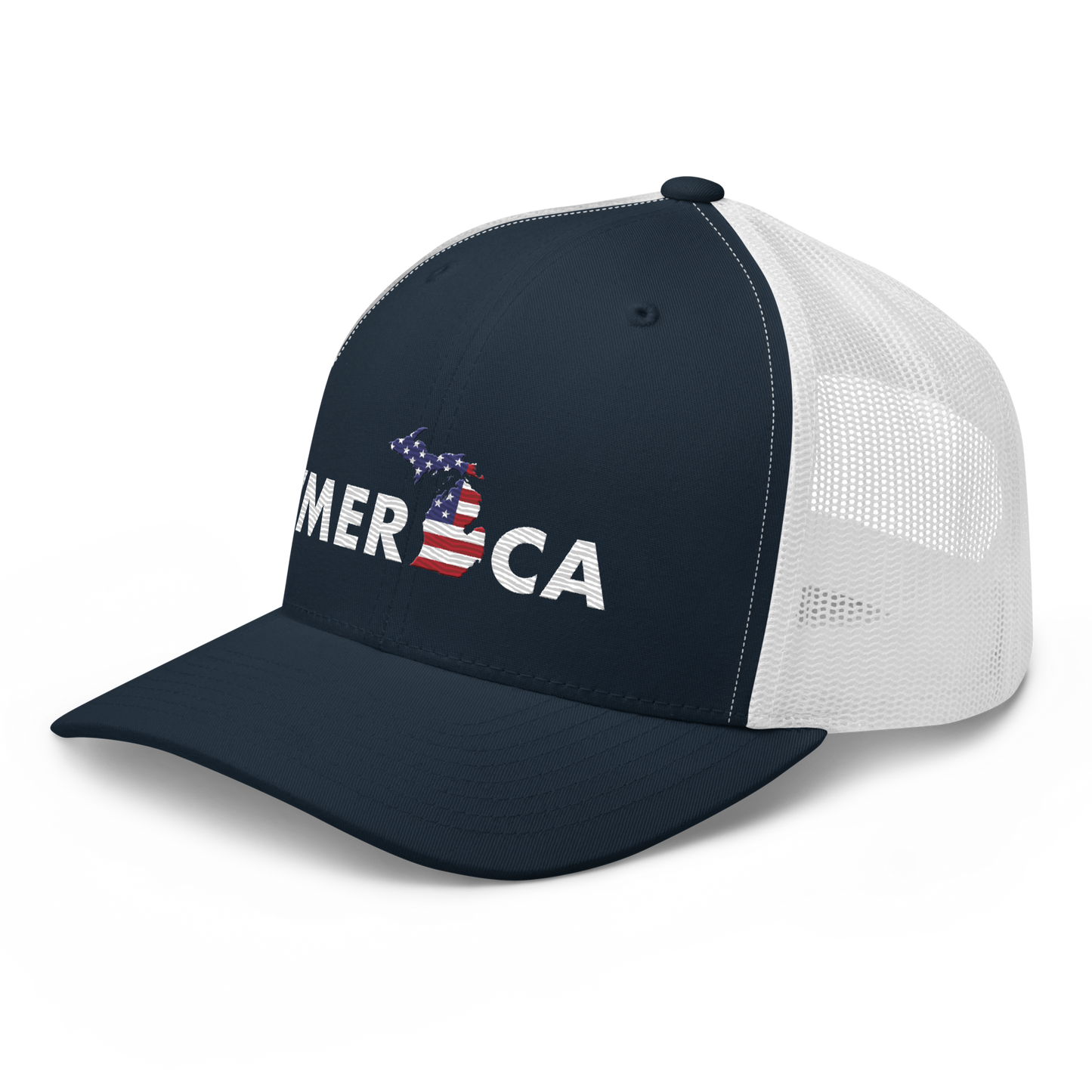 Michigan 'Merica' Trucker Hat (Patriot Edition)