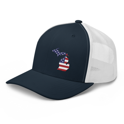 Michigan Trucker Hat (Patriot Edition)