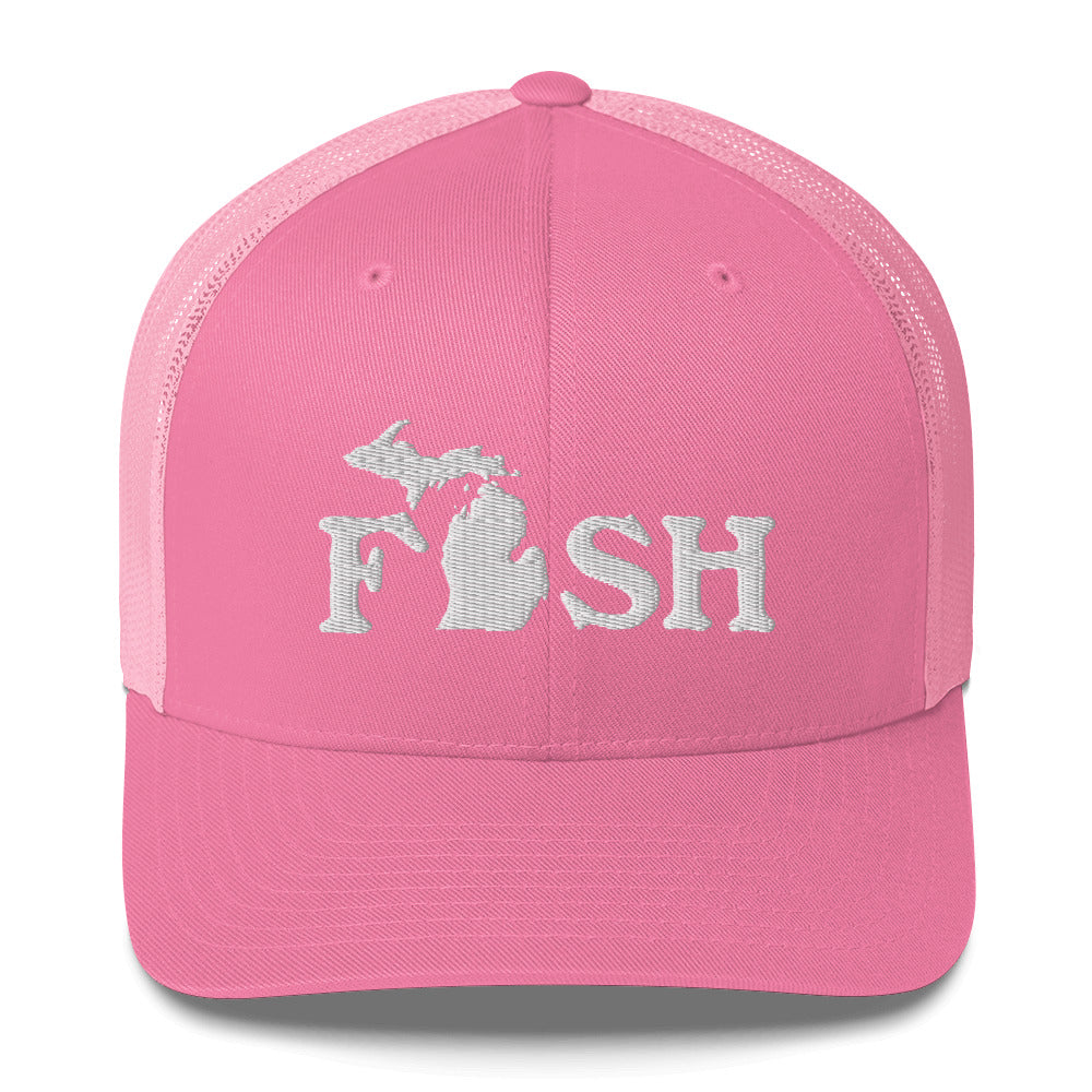 Michigan 'Fish' Trucker Hat