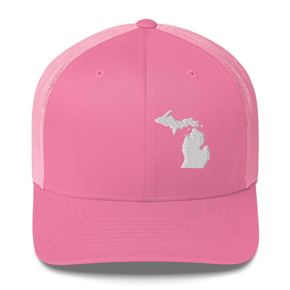 Michigan Trucker Hat (MI Outline)