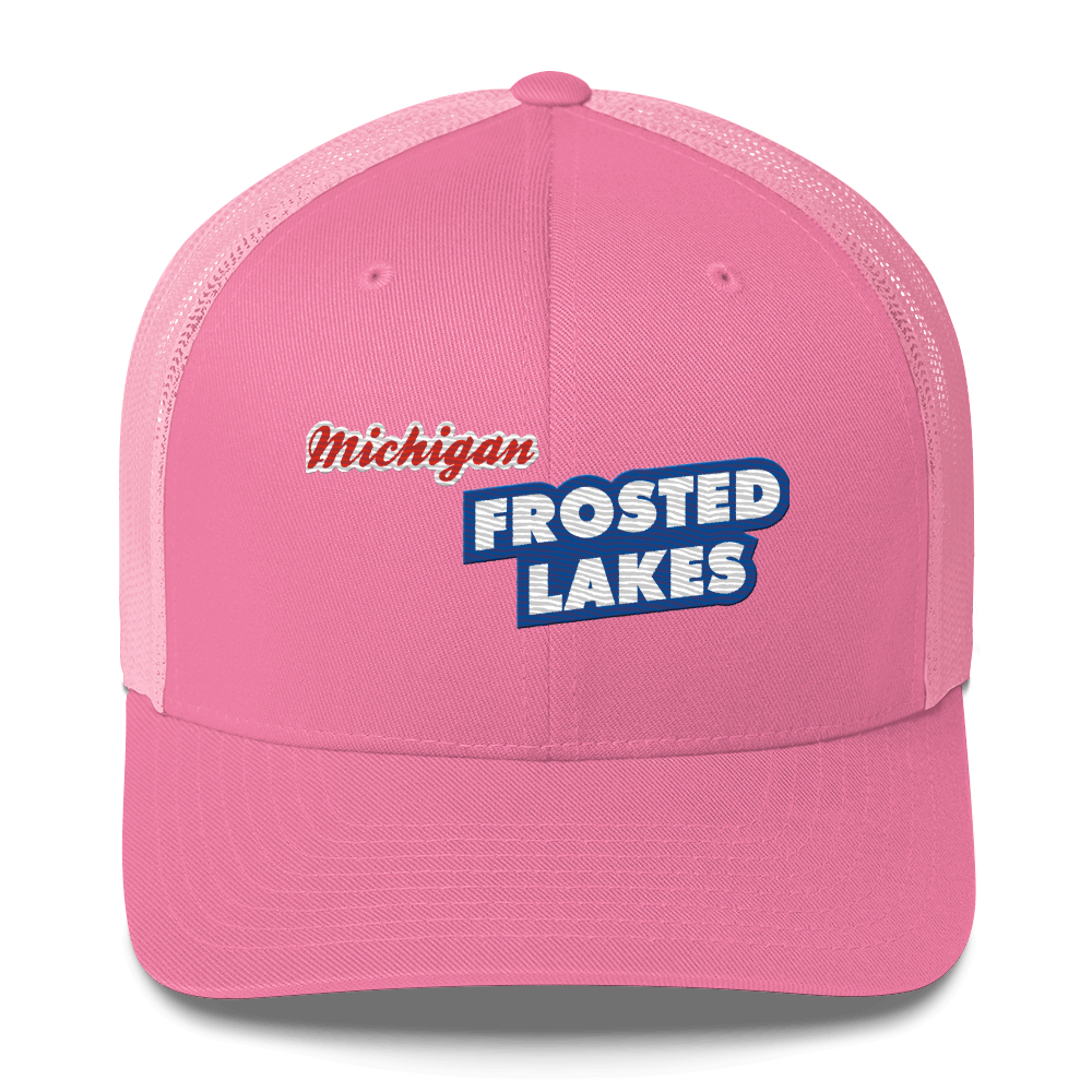 'Michigan Frosted Lakes' Trucker Hat | Cereal Parody