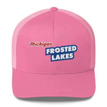 'Michigan Frosted Lakes' Trucker Hat | Cereal Parody