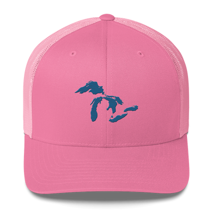 Great Lakes Trucker Hat | Blueberry