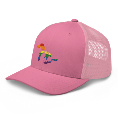 Great Lakes Trucker Hat (Rainbow Pride Edition)