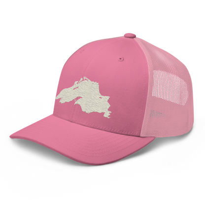 Lake Superior Trucker Hat | Ivory White