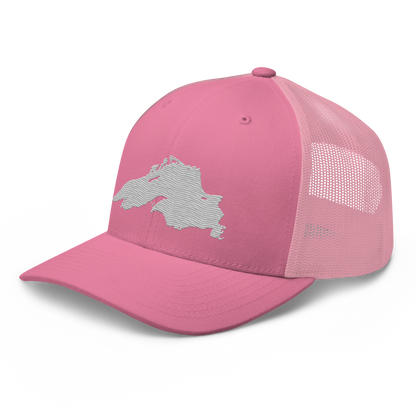 Lake Superior Trucker Hat | Platinum