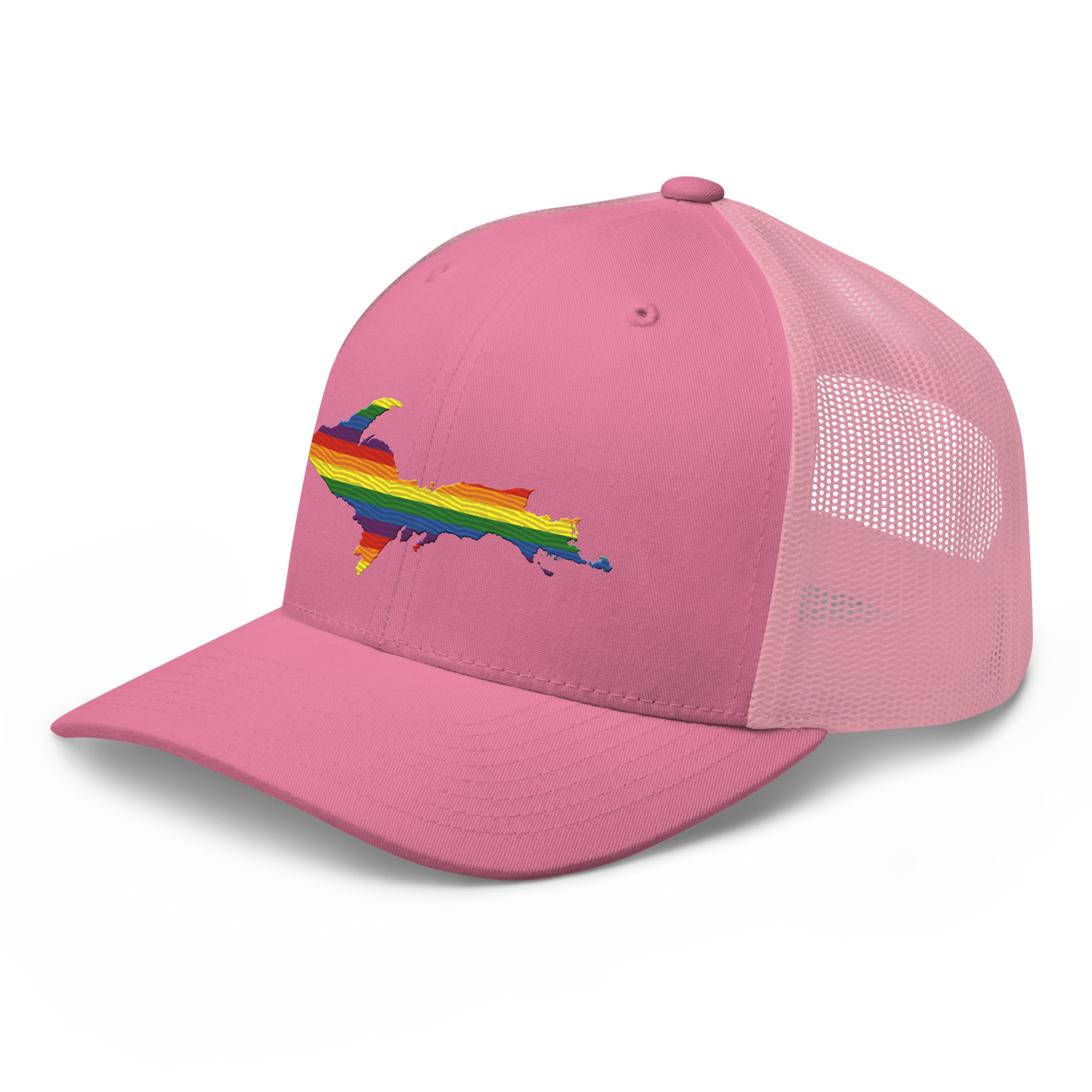 Upper Peninsula Trucker Hat | Rainbow Pride Edition