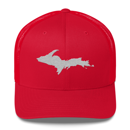 Upper Peninsula Trucker Hat | Platinum