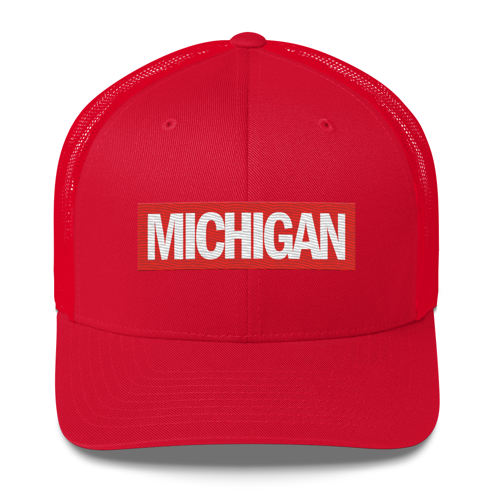 'Michigan' Trucker Hat | Superhero Factory Parody