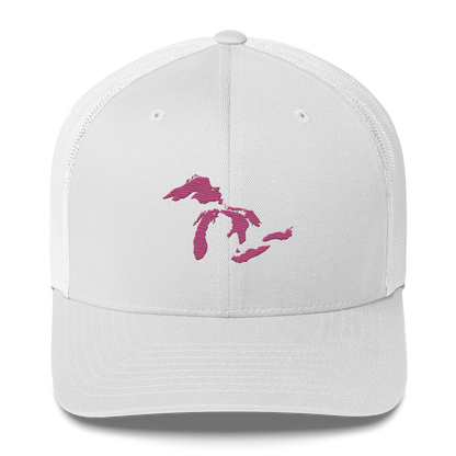 Great Lakes Trucker Hat (Apple Blossom Pink)