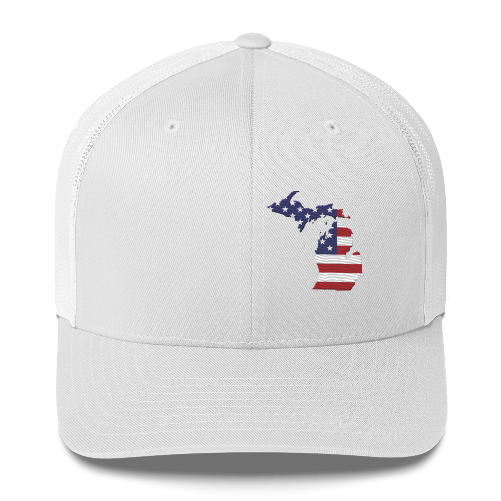 Michigan Trucker Hat (Patriot Edition)