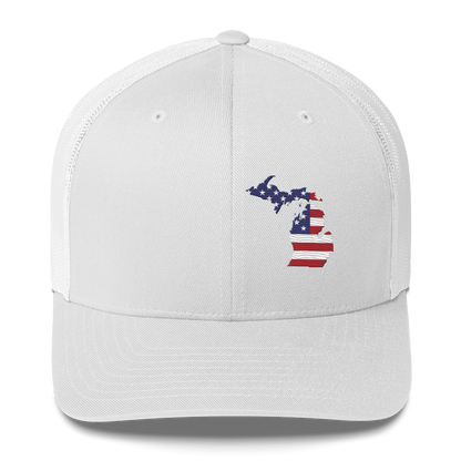 Michigan Trucker Hat (Patriot Edition)