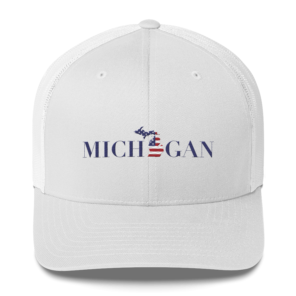 'Michigan' Trucker Hat (Didone Patriot Edition)