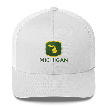 'Michigan' Trucker Hat (Tractor Parody)