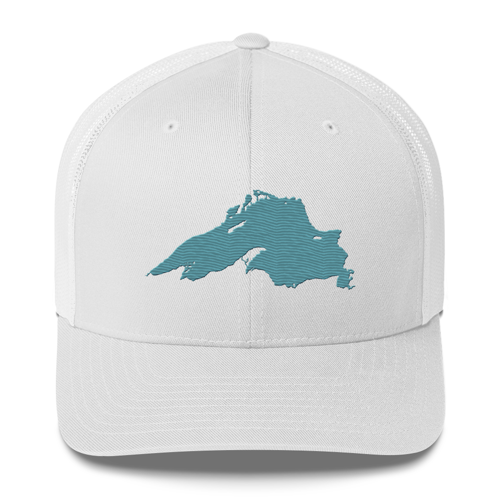 Lake Superior Trucker Hat | Huron Blue