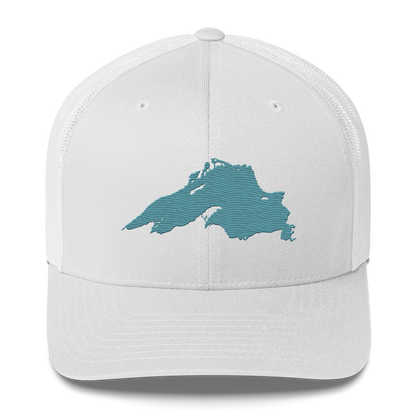 Lake Superior Trucker Hat | Huron Blue