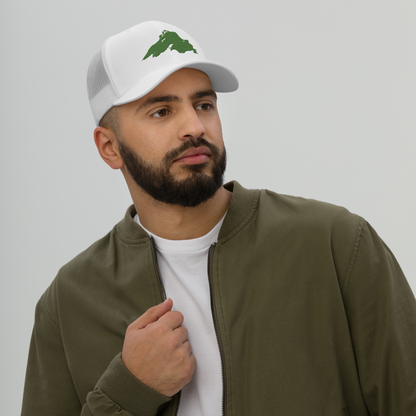 Lake Superior Trucker Hat | Pine Green