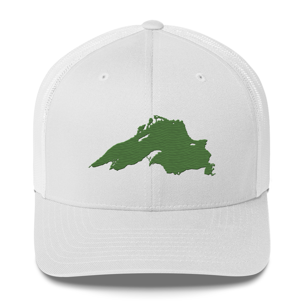 Lake Superior Trucker Hat | Pine Green