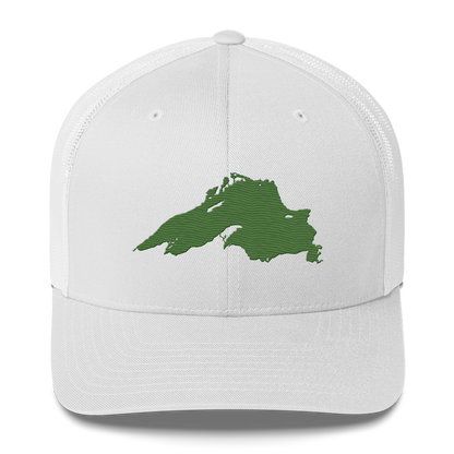 Lake Superior Trucker Hat | Pine Green