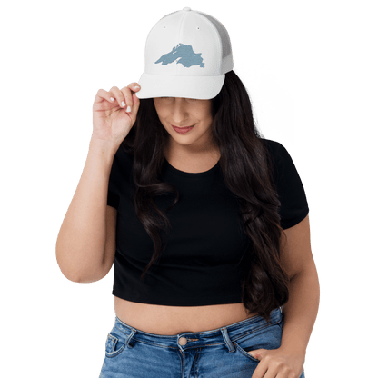 Lake Superior Trucker Hat | Opal Blue