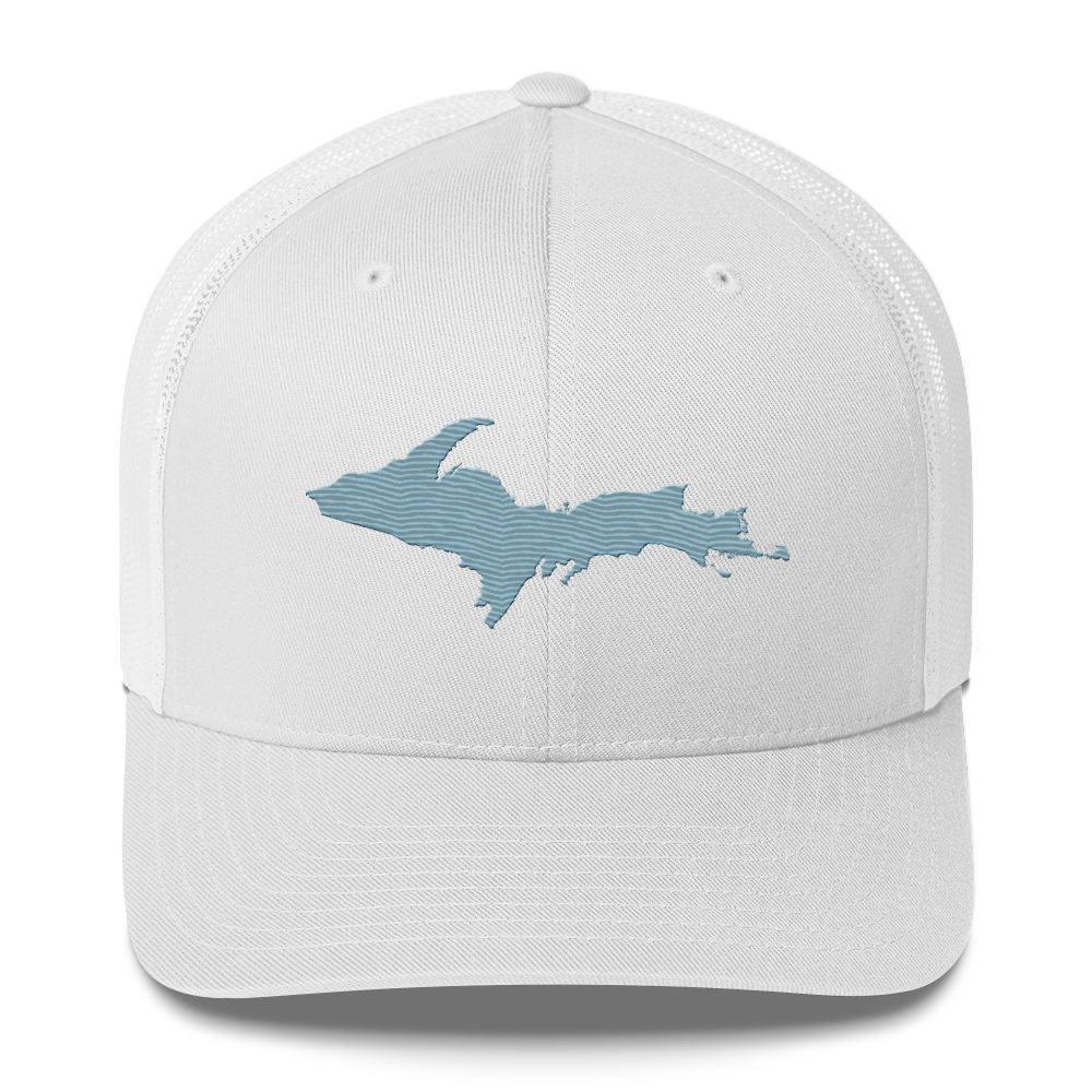 Upper Peninsula Trucker Hat | Opal Blue