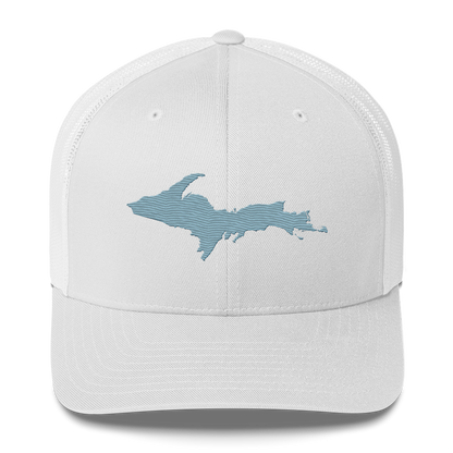 Upper Peninsula Trucker Hat | Opal Blue