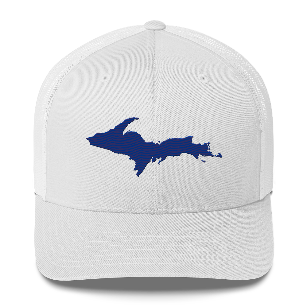 Upper Peninsula Trucker Hat | Bourbon Blue