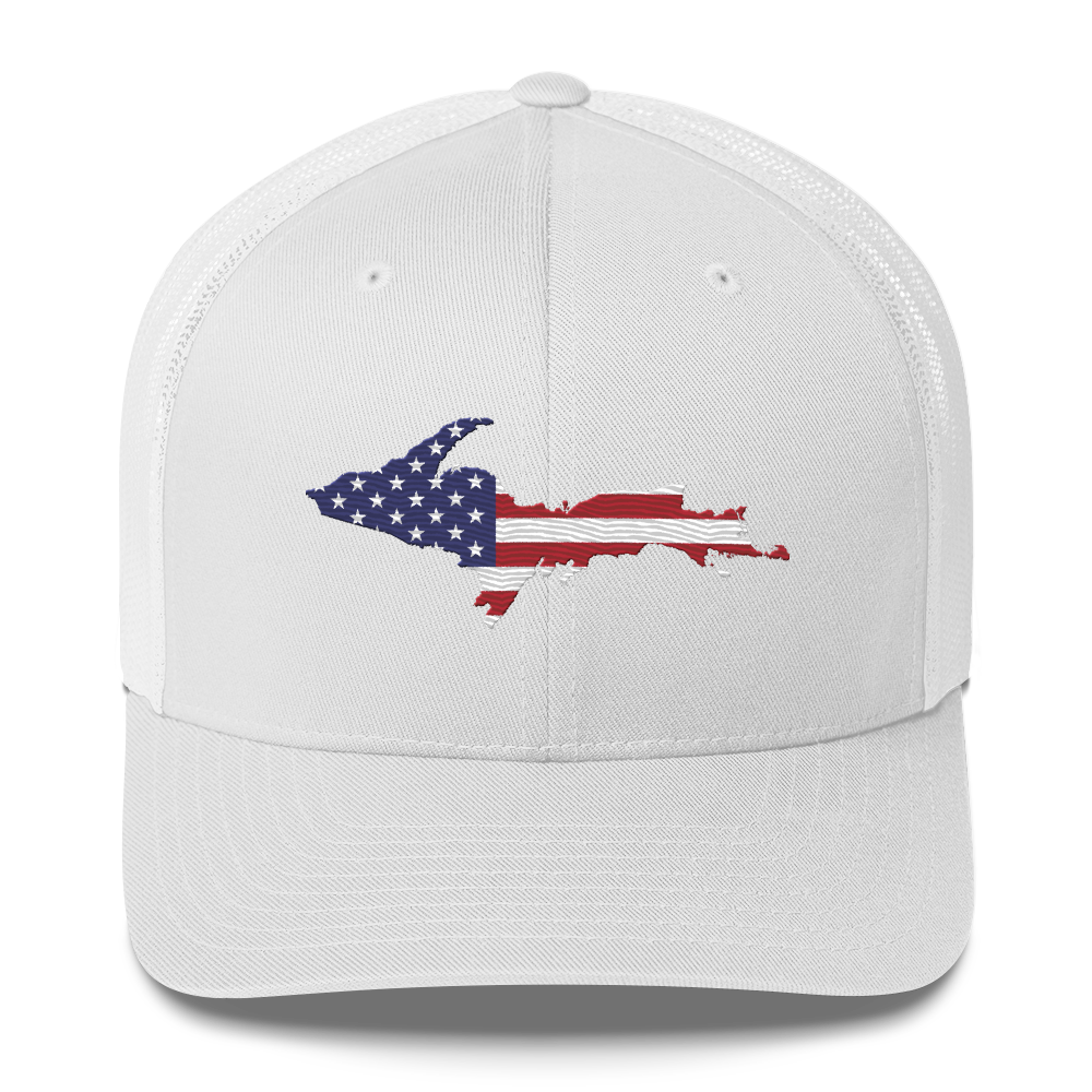 Upper Peninsula Trucker Hat | Patriotic Edition