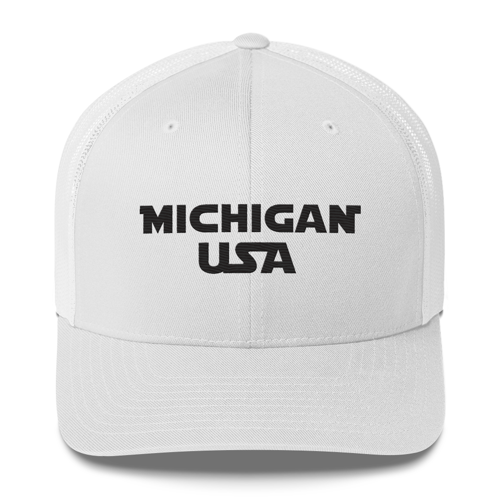 'Michigan USA' Trucker Hat | Epic SciFi Parody