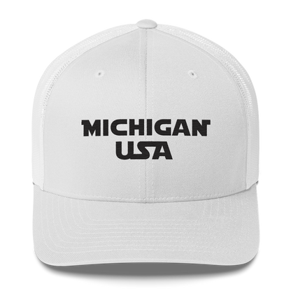 'Michigan USA' Trucker Hat | Epic SciFi Parody