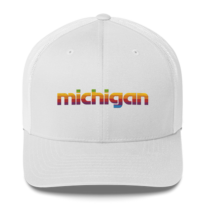 'Michigan' Trucker Hat | 80s Pomaceous Computer Parody