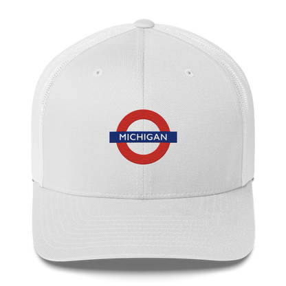 'Michigan' Trucker Hat | London Tube Parody