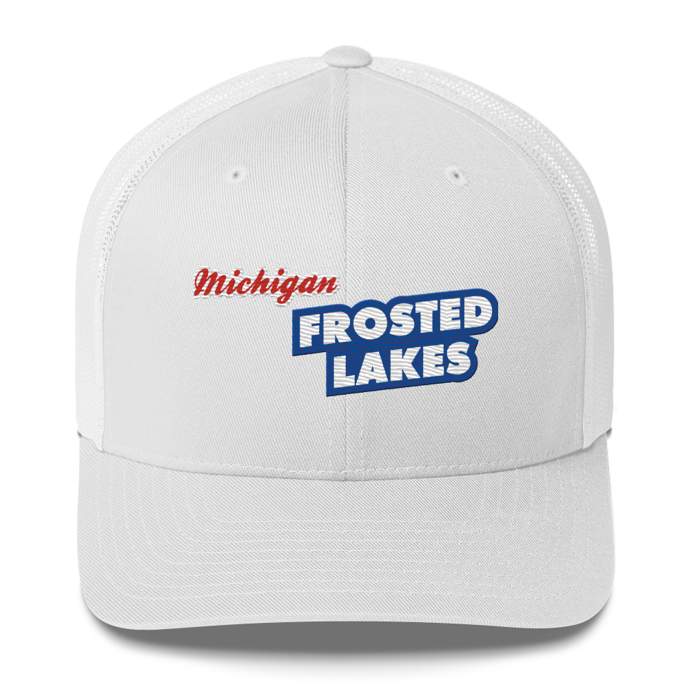 'Michigan Frosted Lakes' Trucker Hat | Cereal Parody