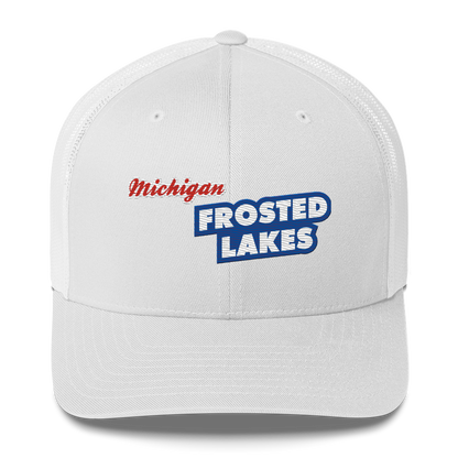 'Michigan Frosted Lakes' Trucker Hat | Cereal Parody