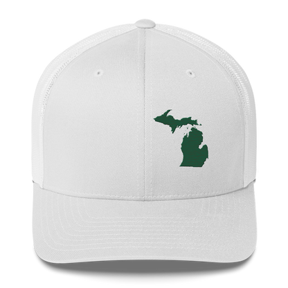 Michigan Trucker Hat | Superior Green Outline