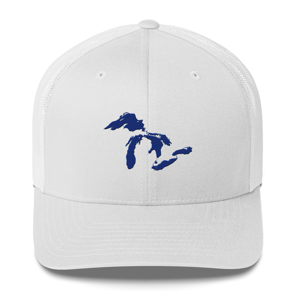 Great Lakes Trucker Hat | Bourbon Blue