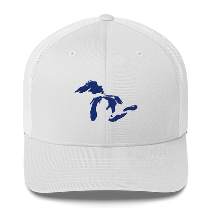 Great Lakes Trucker Hat | Bourbon Blue