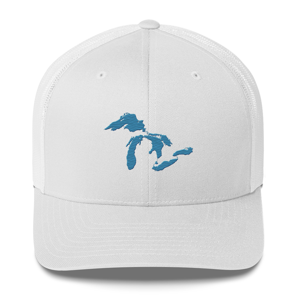 Great Lakes Trucker Hat | Traverse Blue