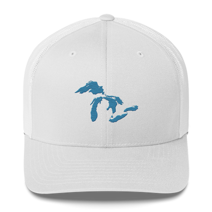 Great Lakes Trucker Hat | Traverse Blue