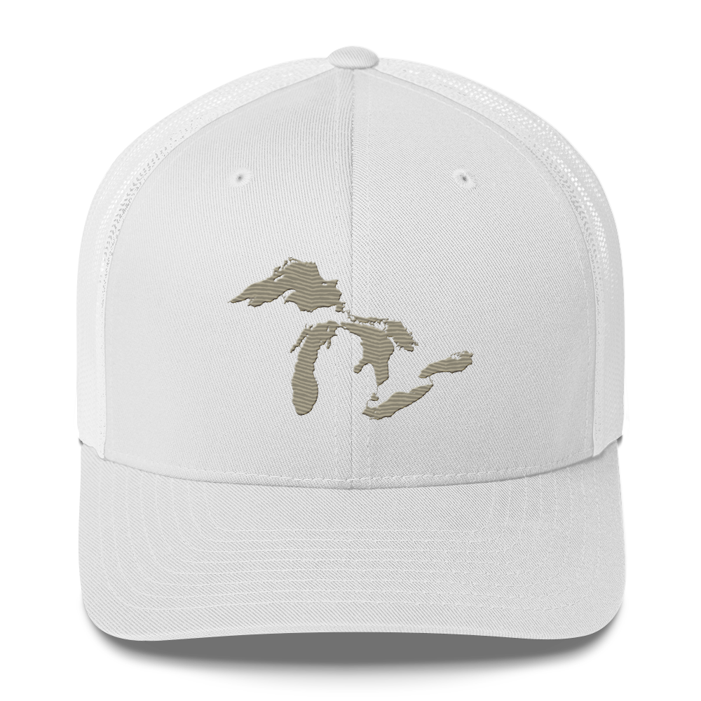 Great Lakes Trucker Hat | Petoskey Beige