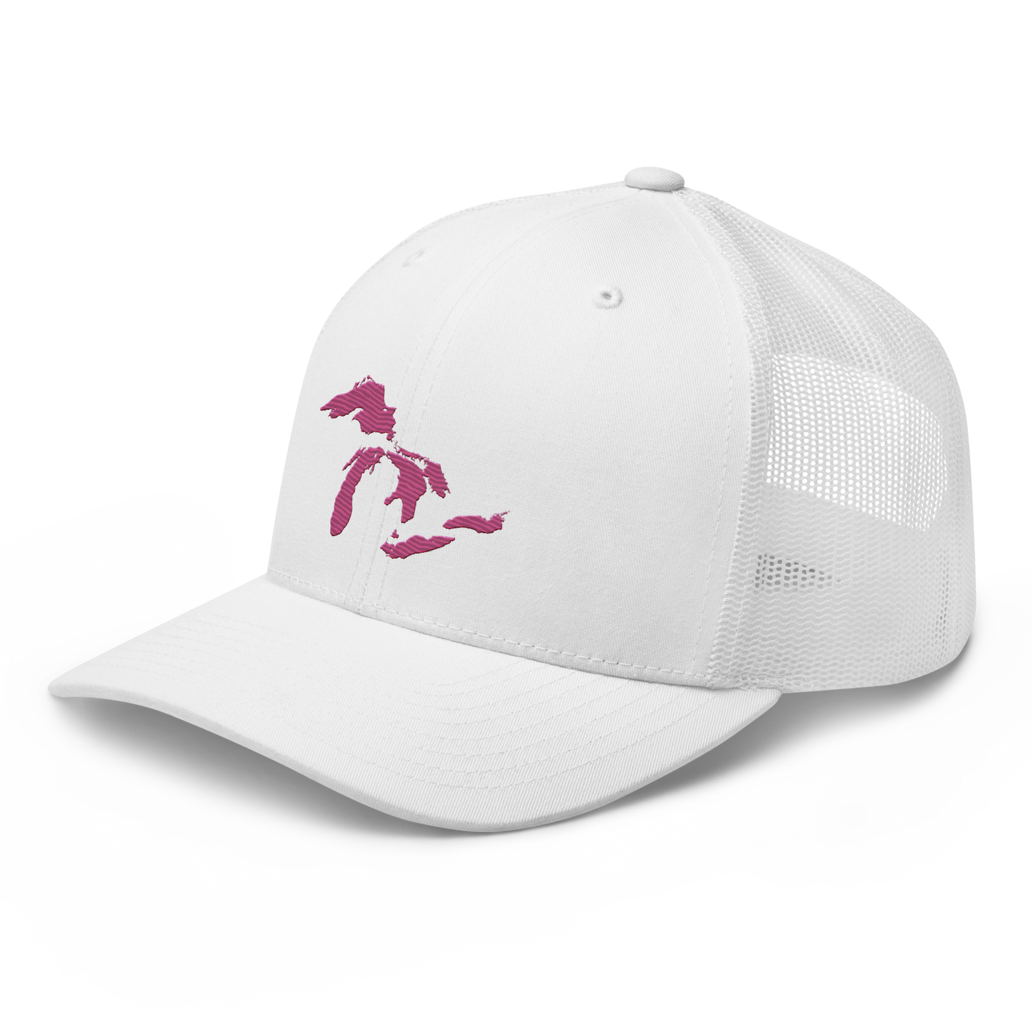 Great Lakes Trucker Hat (Apple Blossom Pink)