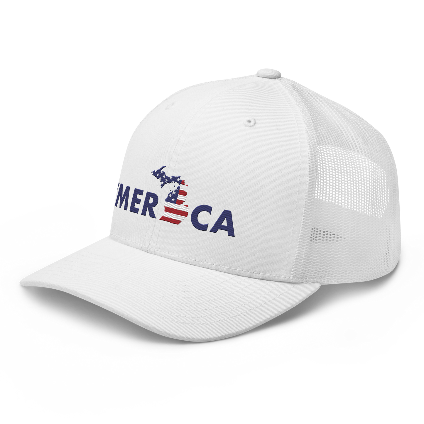 Michigan 'Merica' Trucker Hat (Patriot Edition)